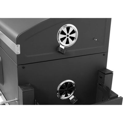 17. Grill węglowy XXL żeliwny ruszt 78x42,5cm