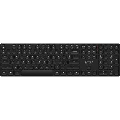 26. Zestaw klawiatura + mysz MSI Forge K210 Wireless Mouse and Keyboard Combo bezprzewodowe czarne