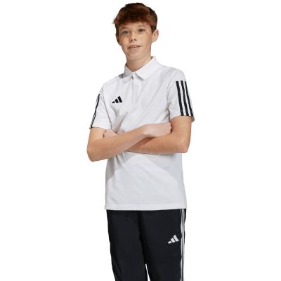 9. Koszulka dla dzieci adidas Tiro 23 Competition Cotton biała IC4576