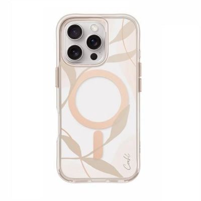 Etui UNIQ Coehl Verdure Magnetic Charging na iPhone 16 Pro - przezroczyste
