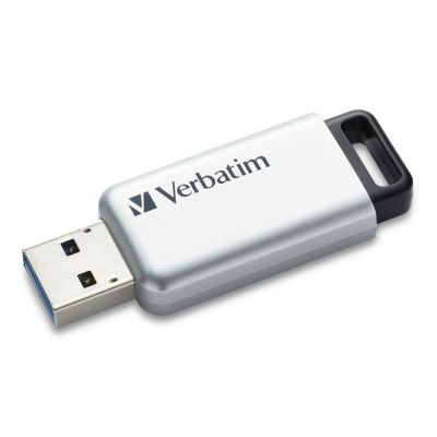 4. Verbatim Secure Pro pamięć USB 16 GB USB Typu-A 3.2 Gen 1 Srebrny