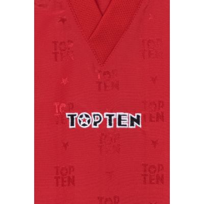 19. Bluza do pointfightingu TOP TEN niebiesko-biała (ZMIANA CENY)