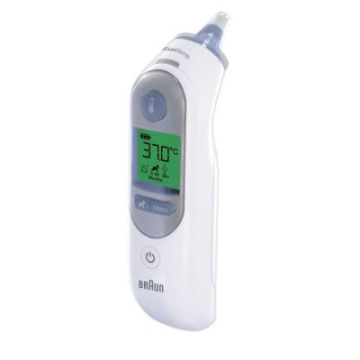 19. Termometr Elektroniczne do ucha Braun ThermoScan 7 IRT6520 (Pomiar kontaktowy; kolor biały)