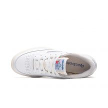 Buty sportowe męskie Reebok Club C 85 Vintage Cloud White Chalk sneakersy skórzane białe (100007875)