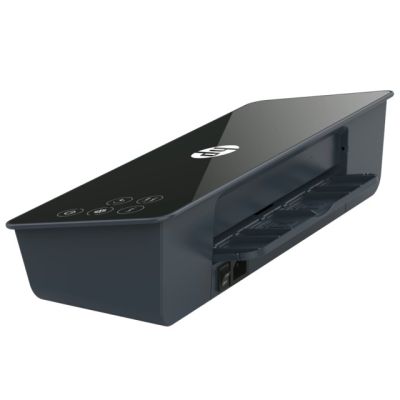 7. HP Laminator PRO LAMINATOR 600 A4, na zimno/gorąco, prędkość 60cm/min + 15 folii: 3xA4, 4xA5, 4xA6, 4xB-CARD, czarny