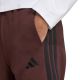5. Spodnie męskie adidas Essentials 3-Stripes Fleece brązowe JX0713