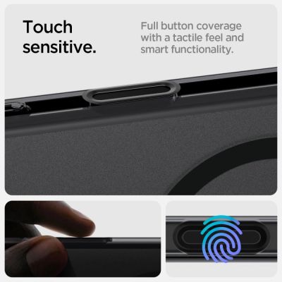 10. Etui Spigen Ultra Hybrid na iPhone 16 Pro - czarne