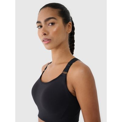3. Biustonosz treningowy z wysokim wsparciem damski 4F 4FWMM00USBAF216-20S