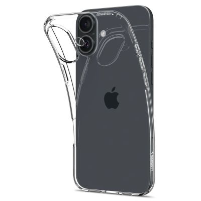 7. Etui Spigen Liquid Crystal na iPhone 16 Plus - przezroczyste