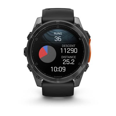 34. Zegarek Garmin Fenix 8 51mm Czarny