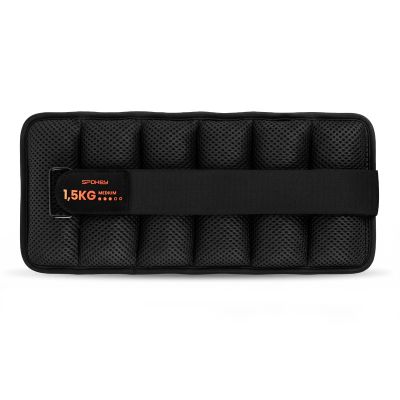 4. Zestaw 2 obciążeń na nadgarstki lub kostki Spokey ACTIVE FORM 1,5 kg