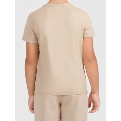 2. T-shirt bawełniany dziewczęcy 4F 4FJWAW26TTSHF3528-83S