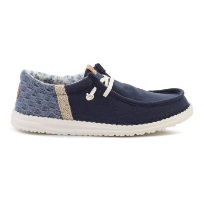 5. HEYDUDE WALLY FUNK SUMMER STITCH NAVY BLAZER/MULTI 45184-4UX