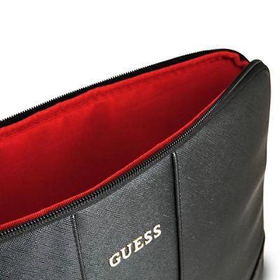 5. Torba Guess Sleeve na laptopa 13" - czarna