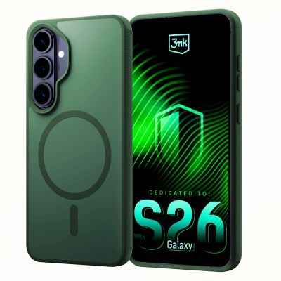 Etui 3mk Smoke MagCase na Samsung Galaxy S26 - zielone