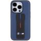 4. Etui BMW M Grip Stand Bicolor na iPhone 15 Pro - granatowe