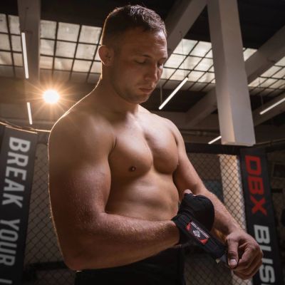 7. Owijki bokserskie z żelową osłoną na kostki | DBX-GM-1