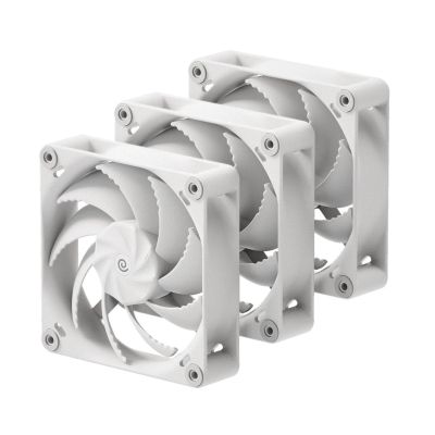 2. HAVN HVN-FS-H1230-01-TRI system chłodzenia komputerów Obudowa komputera Wentylator 12 cm Biały 3 szt.
