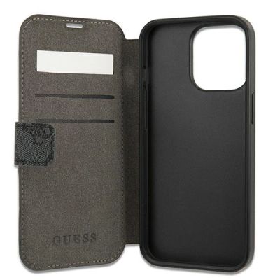 5. Etui Guess 4G Big Metal Logo na iPhone 13 Pro Max 6,7" - szare