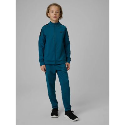 3. Bluza sportowa regular bez kaptura chłopięca 4F 4FJRSS26TFSWM0991-46S