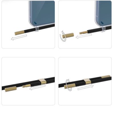 4. Etui Tech-Protect FlexAir Chain z MagSafe na iPhone 15 Pro - czarno-beżowe