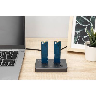 2. Digitus Stacja klonująca NVMe Obudowa USB3.1 Gen2 Type-C NVMe M.2 SSD