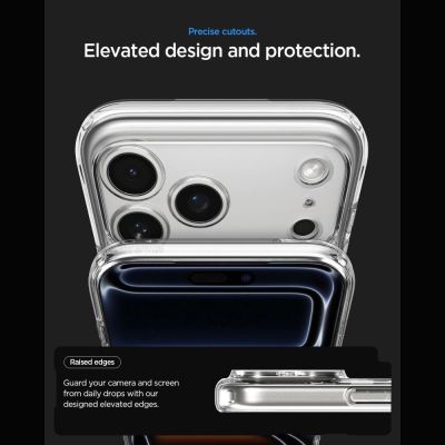 10. Etui Spigen Ultra Hybrid MagSafe Zero One na iPhone 18 Pro Max / 17 Pro Max - białe