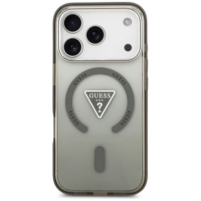 3. Etui Guess IML Gradient Triangle Logo MagSafe na iPhone 17 Pro Max - zielone