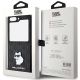 8. Etui Karl Lagerfeld Saffiano Monogram Choupette Pin na Samsung Galaxy Z Flip 5 - czarne
