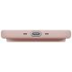 5. Etui UNIQ Lino na iPhone Air Magclick Charging - różowe