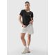 5. T-shirt regular z nadrukiem damski 4F 4FRSS24TTSHF2547-20S