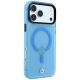 4. Etui BMW Sign Frosted IML & Metal Logo MagSafe na iPhone 18 Pro Max / 17 Pro Max - niebieskie