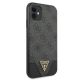 6. Etui Guess 4G Triangle Collection na iPhone 11 6,1" / Xr - szare