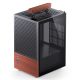 11. Obudowa Jonsbo T6, Mini-Tower, Mini-ITX, Tempered Glass, Holz - czarna