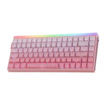 Klawiatura gasket HERO84 HE PINK+Gradient+Contour Dragon King switch RGB AULA