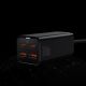17. Baseus GaN3 Pro szybka uniwersalna ładowarka sieciowa GaN 2 x USB Typ C / 2x USB 100W PD3.0, QC4.0+, AFC czarny (CCGP000101)
