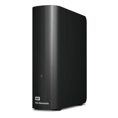 Western Digital Elements WDBWLG0160HBK-EESN zewnętrzny dysk twarde 16 TB USB Typu-A 2.0/3.2 Gen 1 (3.1 Gen 1) Czarny