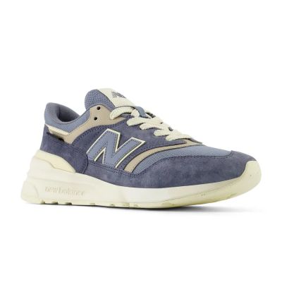 5. Sneakersy męskie New Balance 997 buty sportowe lifestylowe zamszowe niebieskie (U997ROC)