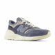 5. Sneakersy męskie New Balance 997 buty sportowe lifestylowe zamszowe niebieskie (U997ROC)