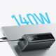 3. Powerbank Cuktech PB200U 210 W 20000 mAh 2x USB-C + USB-A z wyświetlaczem TFT i kablem USB-C 240 W - czarny