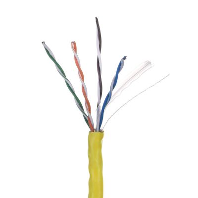 2. LANBERG KABEL UTP 1GB/S 305M DRUT CCA ŻÓŁTY LCU6-10CC-0305-Y