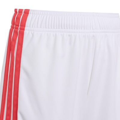 4. Spodenki dla dzieci adidas Tiro 26 League biało-czerwone KR0364