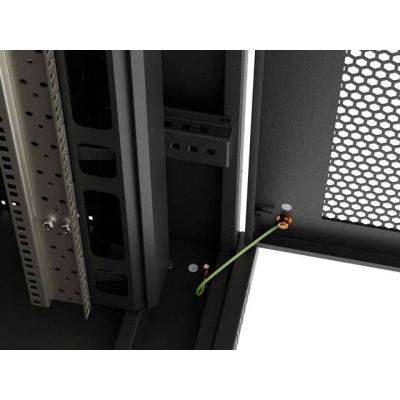 20. Lanberg FF01-8247-23BL stojak 47U Stojak wolnostojący Czarny