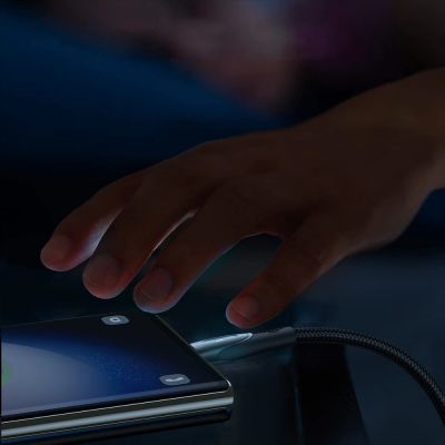 7. Kabel Joyroom Star-Light Series SA27-CC5 USB-C / USB-C 100W 1.2m - czarny