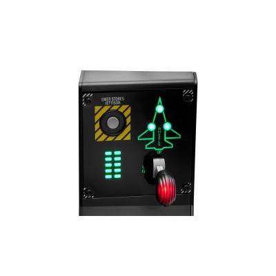 4. Thrustmaster VIPER Panel Czarny USB Joystick + dźwignia sterowania silnikiem PC