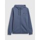 7. Bluza rozpinana z kaputem męska 4F 4FRSS26TSWSM3106-30S