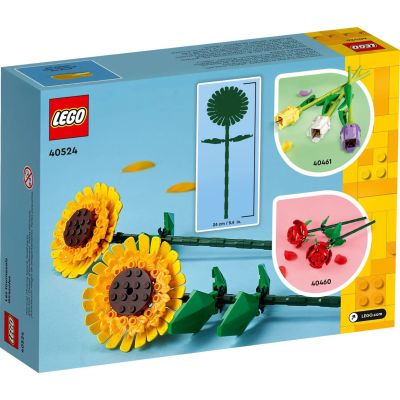 2. LEGO BOTANICALS 40524 Słoneczniki
