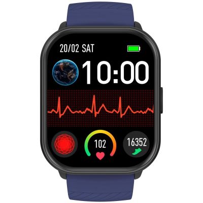 7. Smartwatch Gravity Czarny Pasek + Bransoleta GT43-5