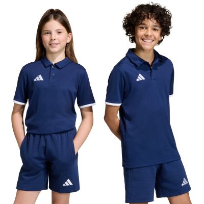 9. Koszulka dla dzieci adidas Entrada 26 Polo granatowa JZ6627
