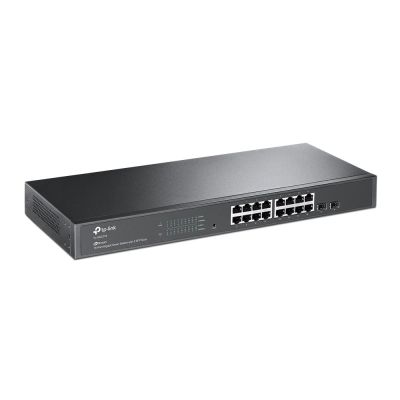 2. TP-Link JetStream TL-SG2218 przełącznik sieciowy Zarządzany L2/L2+ Gigabit Ethernet (10/100/1000) 1U Czarny